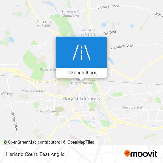 Harland Court map