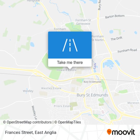 Frances Street map