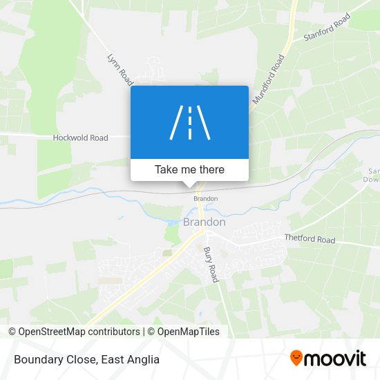 Boundary Close map