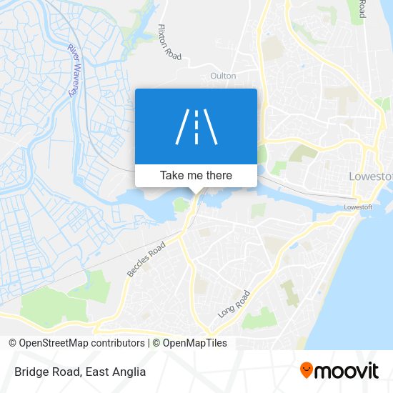 Bridge Road map