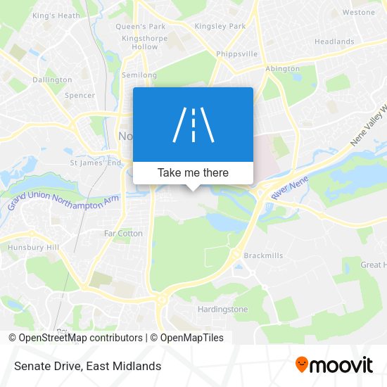 Senate Drive map