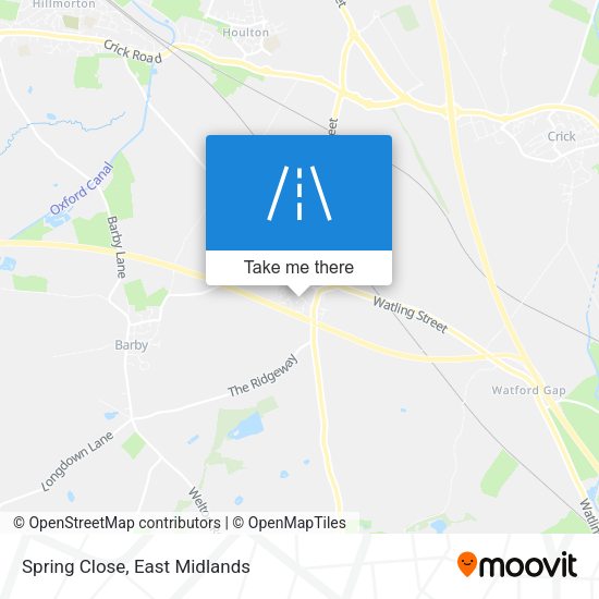 Spring Close map
