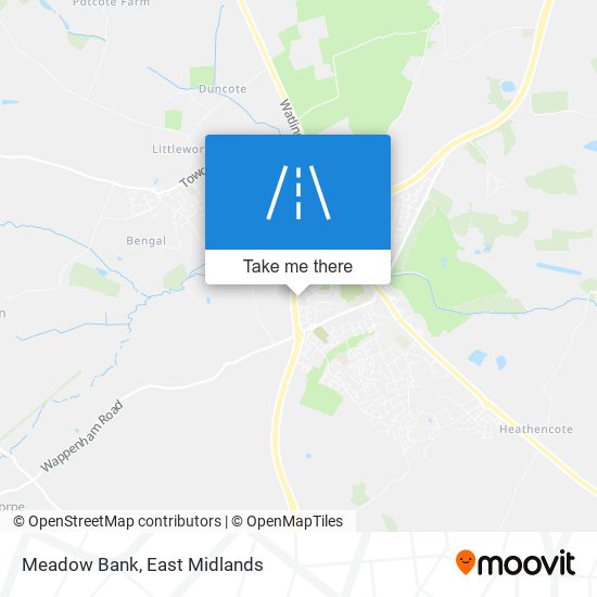Meadow Bank map
