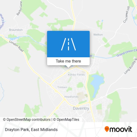 Drayton Park map