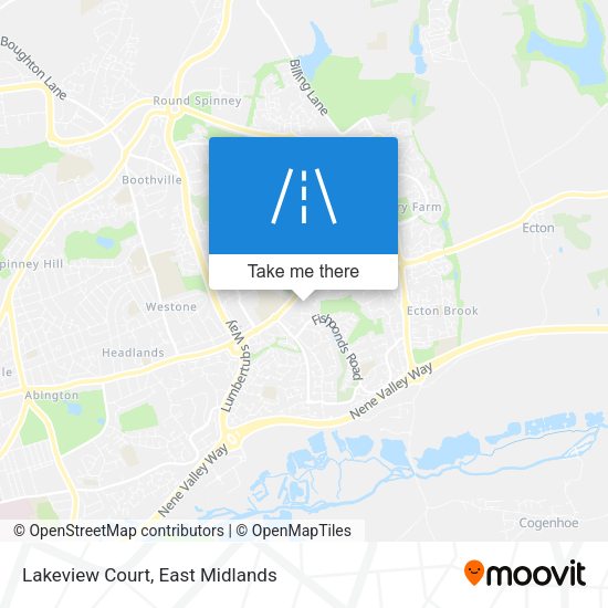Lakeview Court map