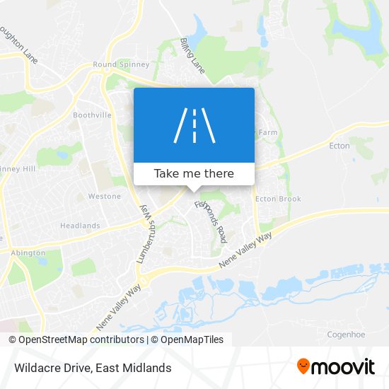Wildacre Drive map