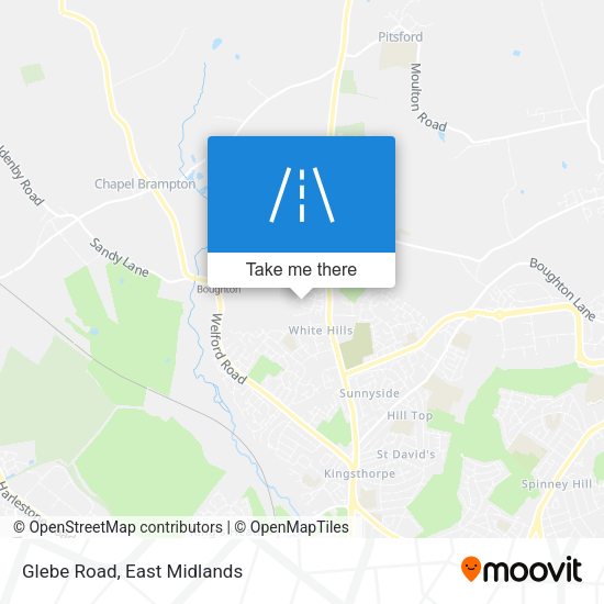 Glebe Road map