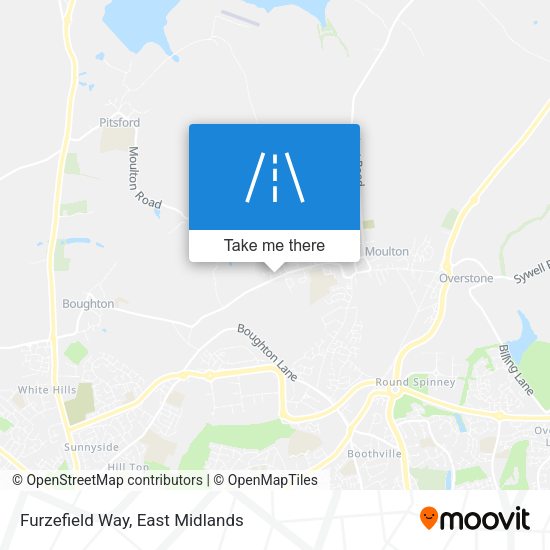 Furzefield Way map