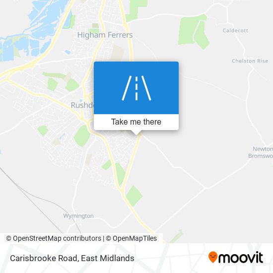 Carisbrooke Road map