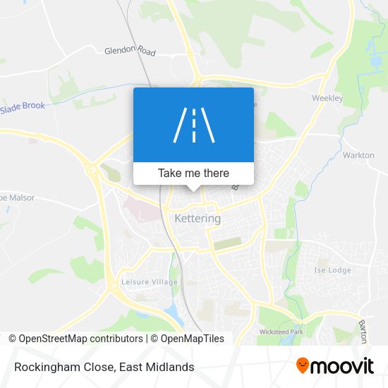 Rockingham Close map