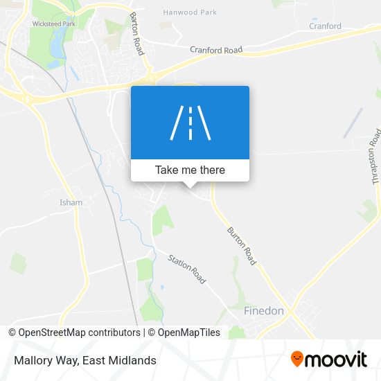 Mallory Way map