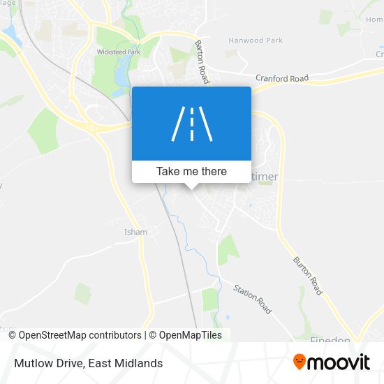 Mutlow Drive map