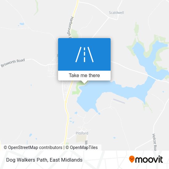 Dog Walkers Path map