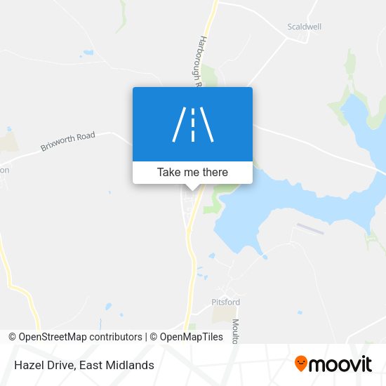 Hazel Drive map