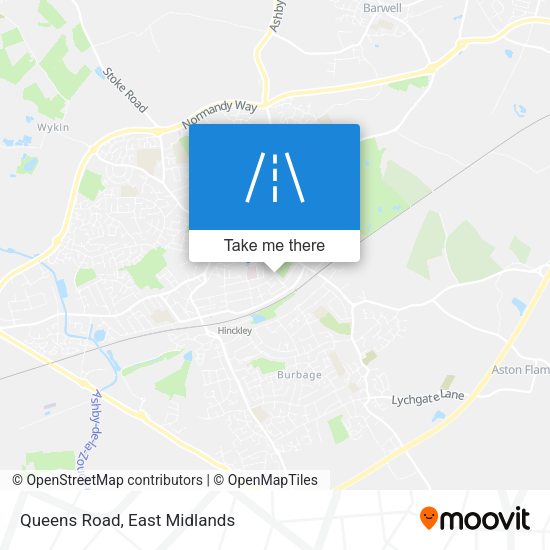 Queens Road map