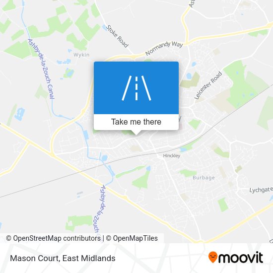 Mason Court map