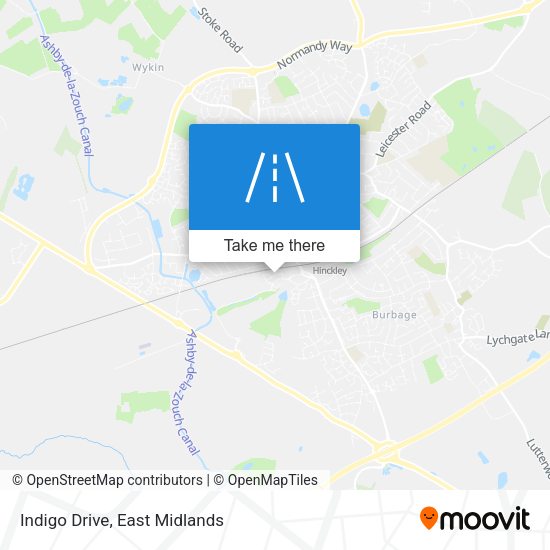 Indigo Drive map