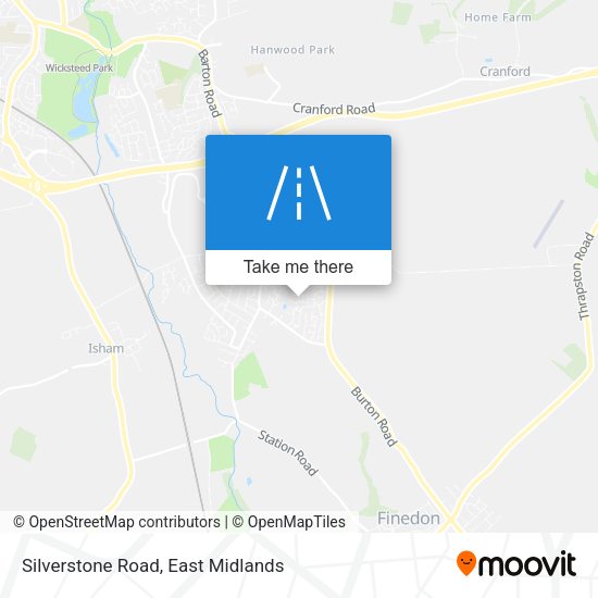 Silverstone Road map