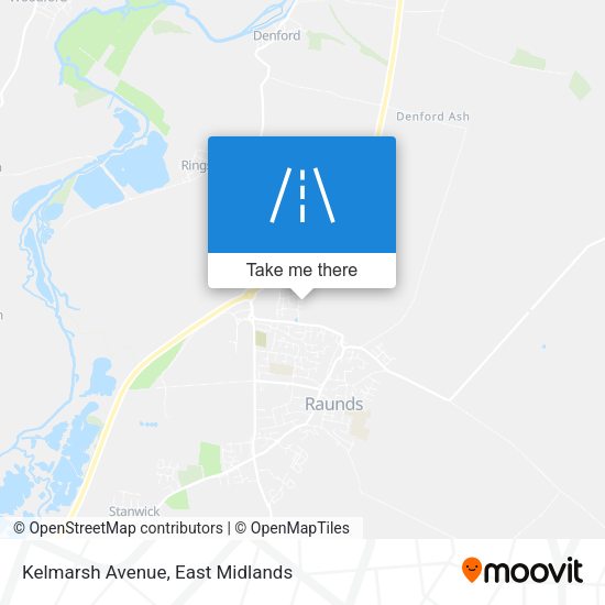 Kelmarsh Avenue map