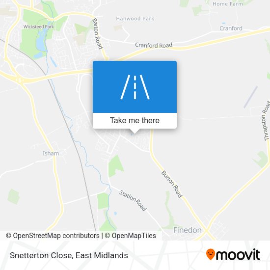 Snetterton Close map