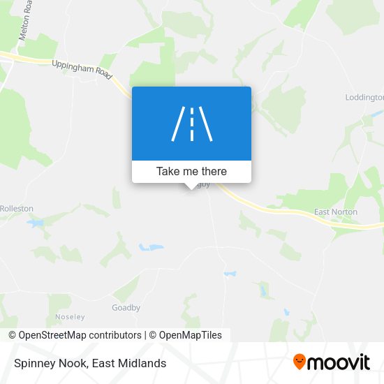 Spinney Nook map