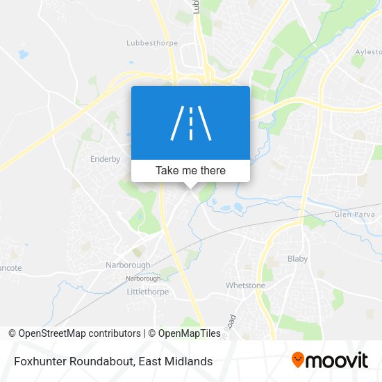 Foxhunter Roundabout map