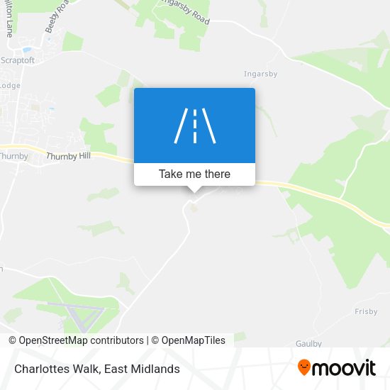 Charlottes Walk map