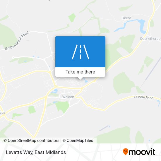 Levatts Way map