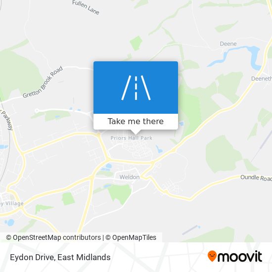 Eydon Drive map