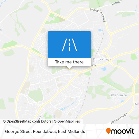 George Street Roundabout map