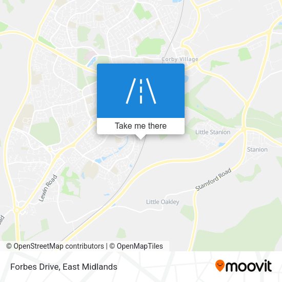 Forbes Drive map