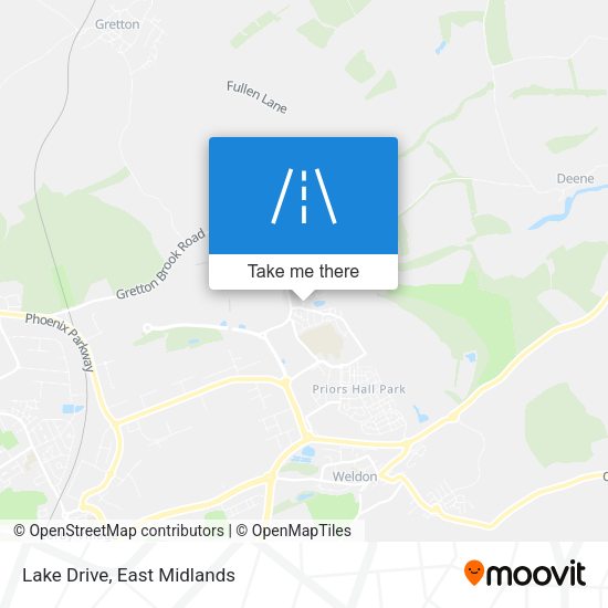 Lake Drive map