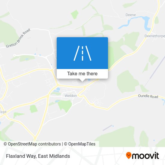 Flaxland Way map