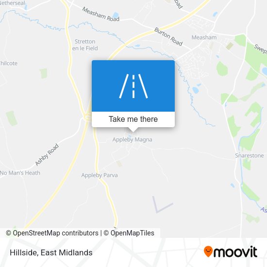 Hillside map
