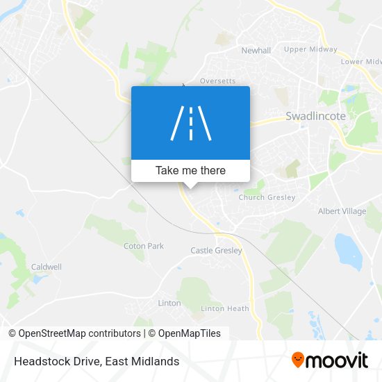 Headstock Drive map