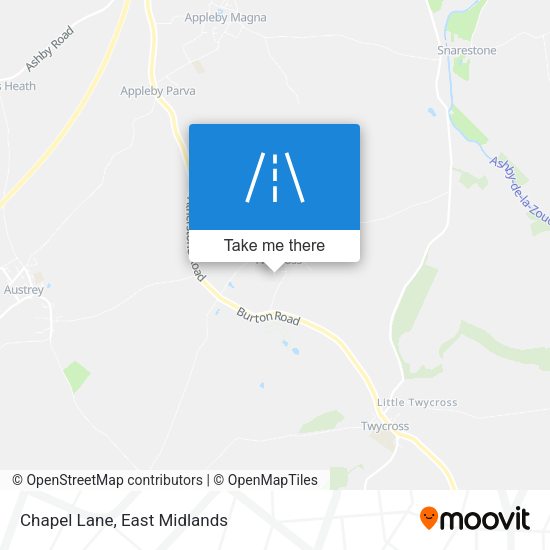 Chapel Lane map