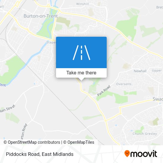 Piddocks Road map