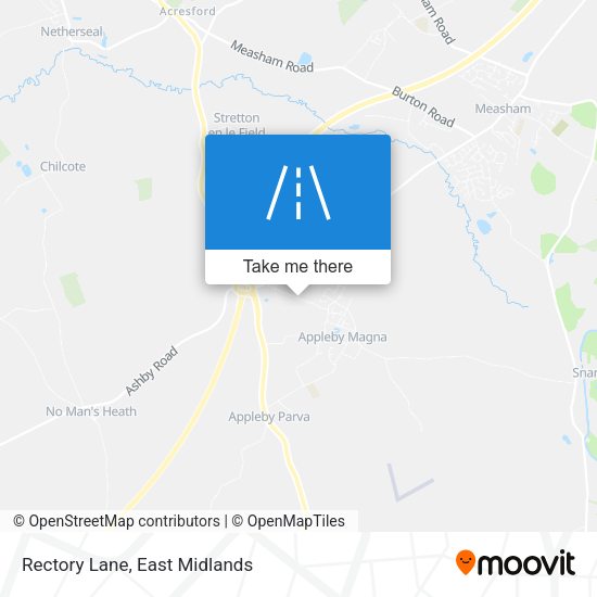 Rectory Lane map
