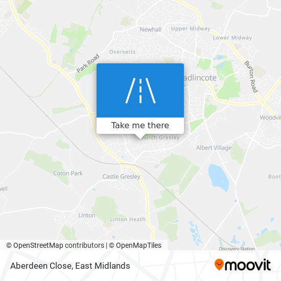 Aberdeen Close map