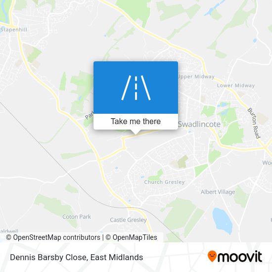 Dennis Barsby Close map