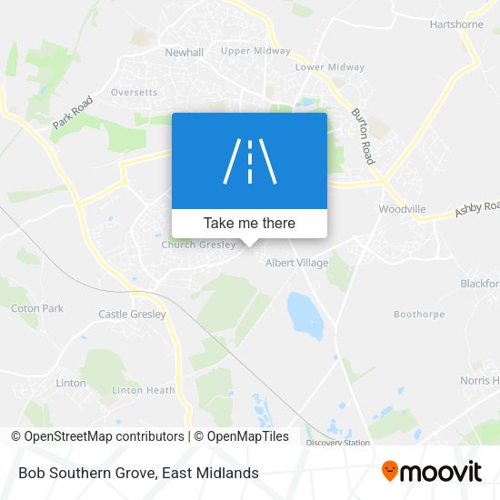 Bob Southern Grove map