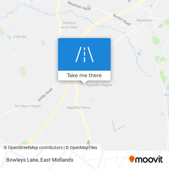 Bowleys Lane map