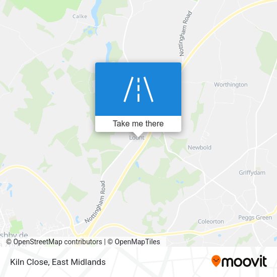 Kiln Close map