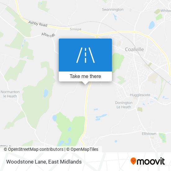 Woodstone Lane map