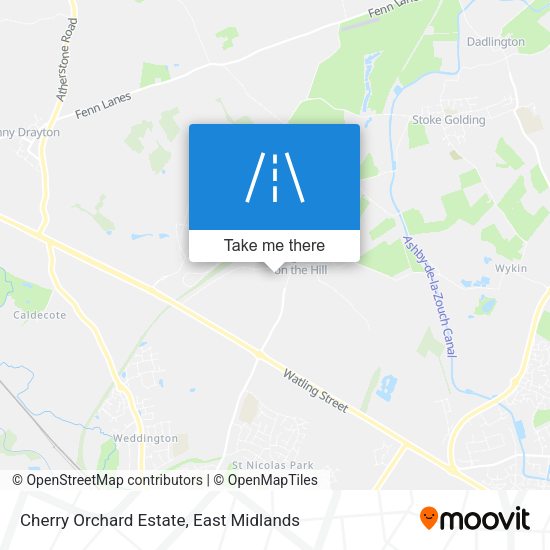 Cherry Orchard Estate map