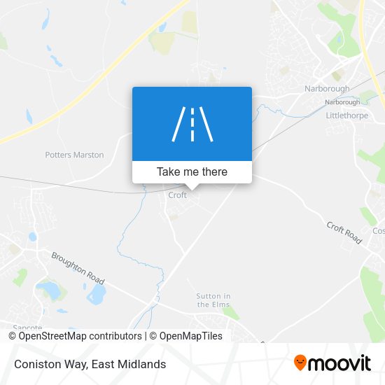 Coniston Way map