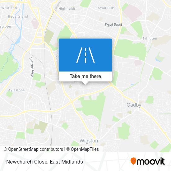 Newchurch Close map