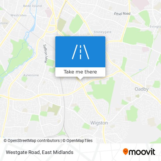 Westgate Road map