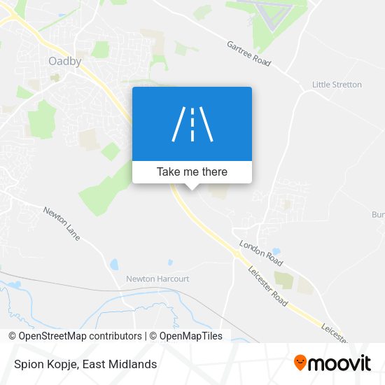 Spion Kopje map