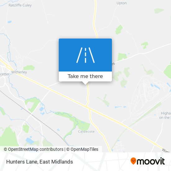 Hunters Lane map